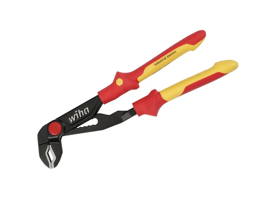 Wiha 32956, Insulated Push Button Water Pump Pliers Wiha