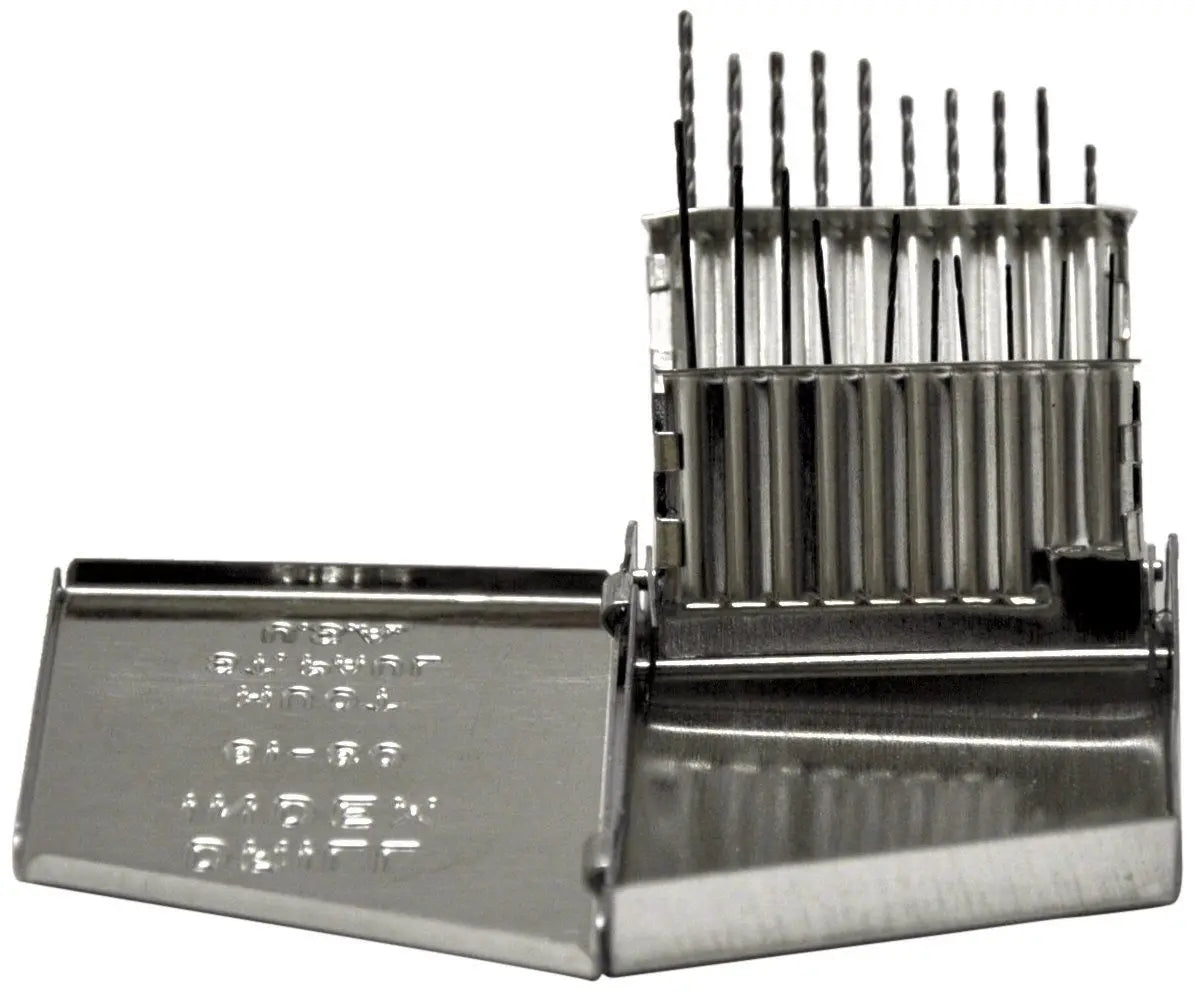 KnKut Set of 20 Jobber Length Drill Bit, Number 61 - 80 - 20KK5 KnKut