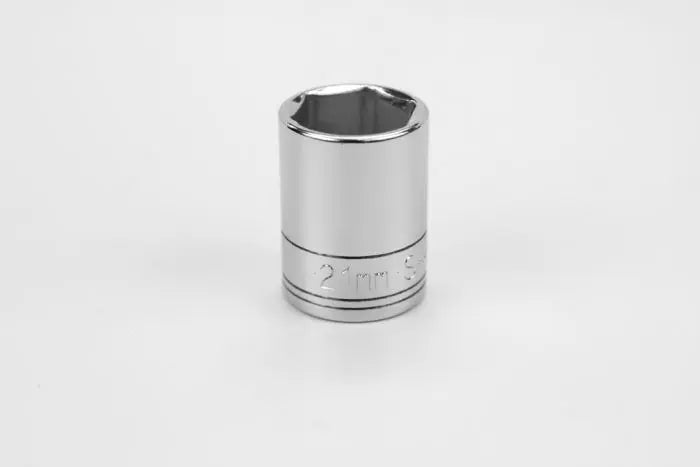 SK Tools - Socket Chrome 1/2dr Standard 6pt 21mm - 48221 SK Tools