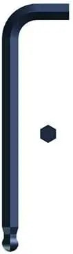 Eklind Double Ball End Hexagon L-Key 1/8 in - EK 19208 Hexagon L-Key Eklind