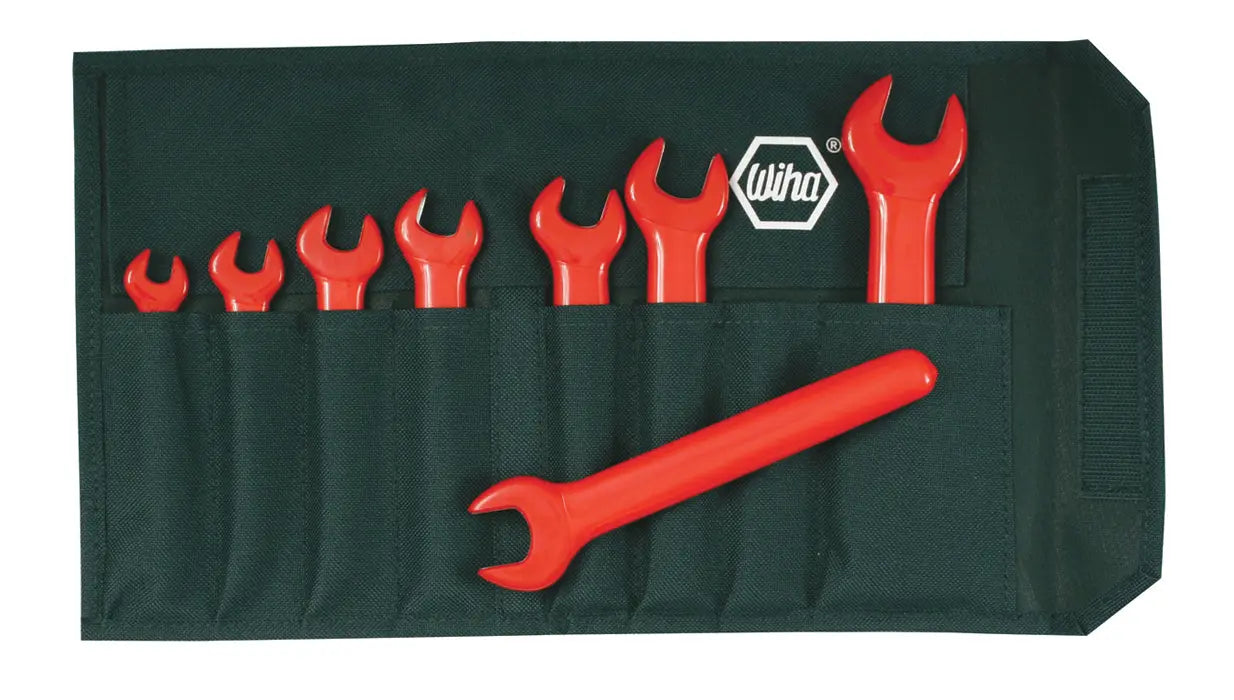 Wiha 20093, Insulated Open End Metric Wrench Set Wiha