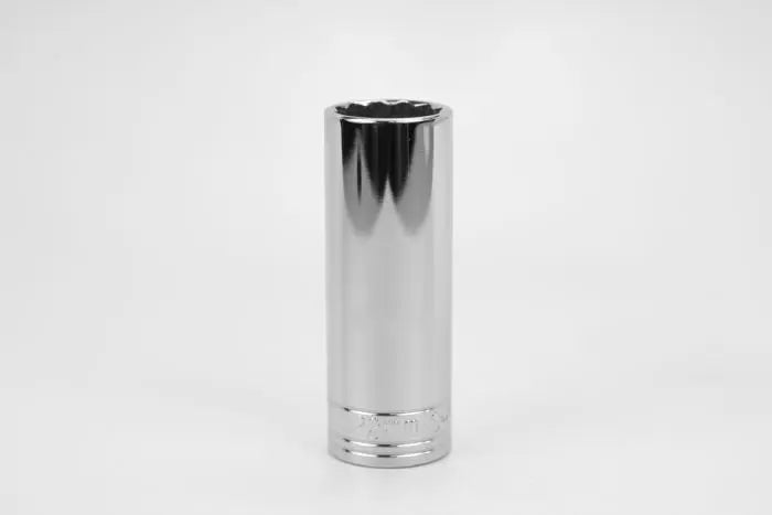 SK Tools - 22 mm 1/2" Drive 12 Point Metric Deep Chrome Socket - 48022 SK Tools