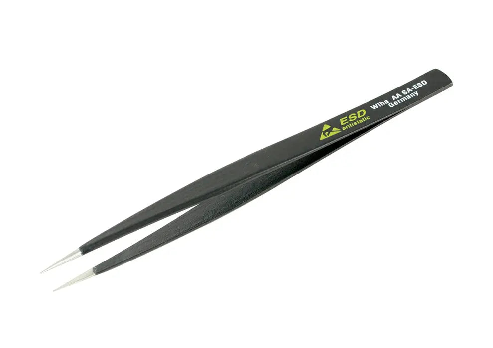 Wiha 44501, ESD Safe Tweezers AA SA - 130mm Wiha