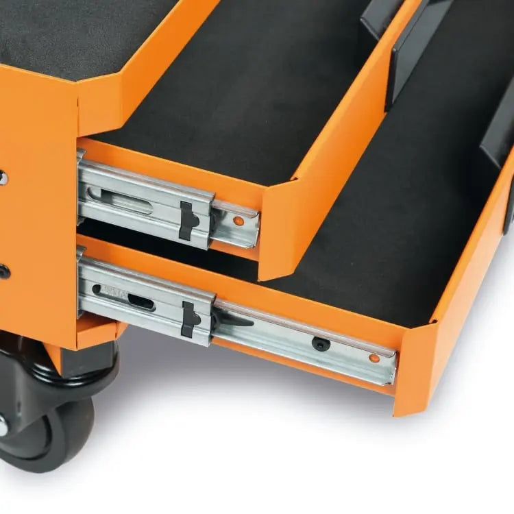 Beta Tools (Article# 2251N) Adjustable Swivel Creeper Seat with Tool Drawers - BT 022510012 