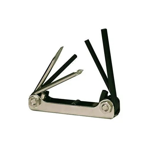 Eklind Set of 5 Bike Tool Fold-Up with Handle - EK 22651 Bike Tool Fold-Up Set Eklind