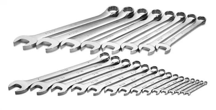 SK Tools - Set Wrench Combination Reg Flpl Mix Fractional 23pc - 86043 SK Tools