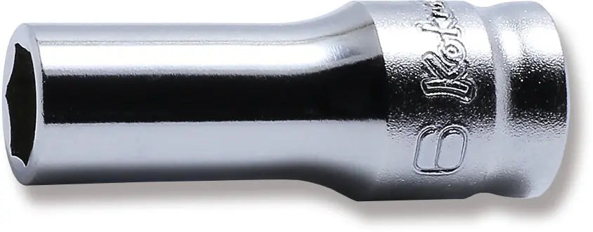 Ko-ken Tools 1/4 Sq. Dr. Socket 6mm 6 point Length 30mm Z-series Ko-ken Tools