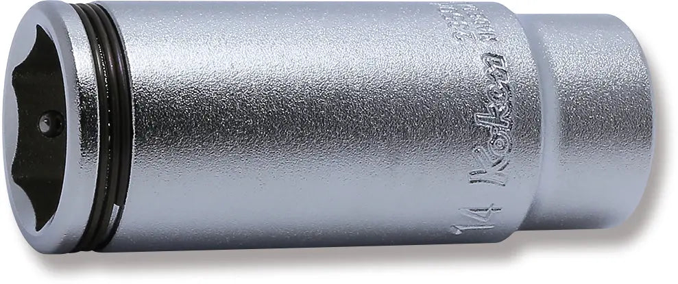 Ko-ken Tools 1/4 Sq. Dr. Deep NUT GRIPÂ® Socket 14mm Ko-ken Tools