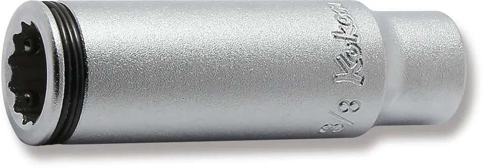 Ko-ken Tools 1/4" Sq. Drive 12-Point SAE Deep Nut Grip Socket in 3/8 Ko-ken Tools