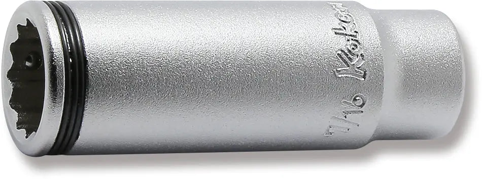 Ko-ken Tools 1/4" Sq. Drive 12-Point SAE Deep Nut Grip Socket in 9/16 Ko-ken Tools