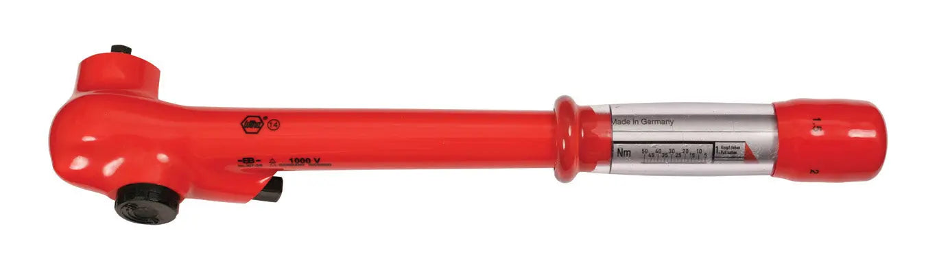 Wiha 30138, Insulated Ratcheting Torque Wrench 3/8" Wiha