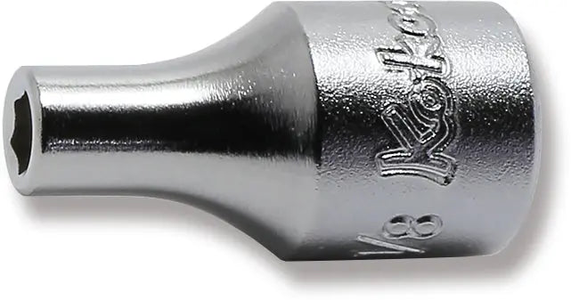 Ko-ken Tools 1/4 Sq. Dr. 6 point chrome SAE Socket 1/8 Ko-ken Tools