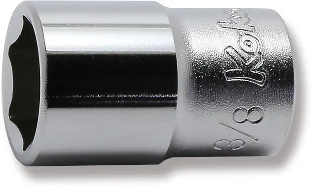 Ko-ken Tools 1/4 Sq. Dr. 6 point chrome SAE Socket 3/8 Ko-ken Tools