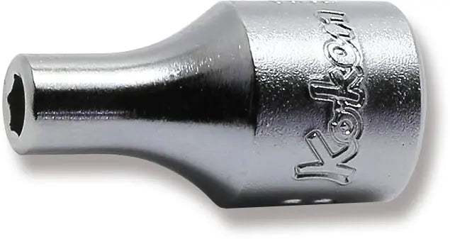 Ko-ken Tools 1/4 Sq. Dr. 6 point chrome Metric Socket 3.5mm Ko-ken Tools