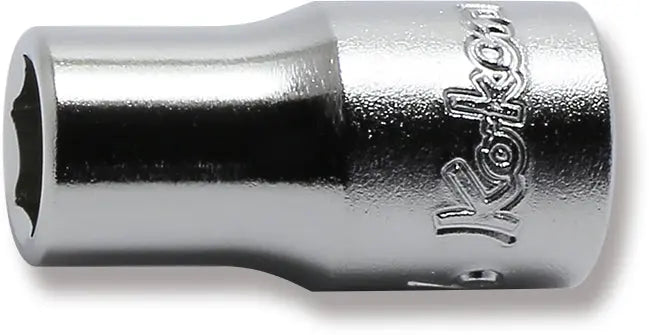 Ko-ken Tools 1/4 Sq. Dr. 6 point chrome Metric Socket 6mm Ko-ken Tools