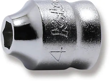 Ko-ken Tools 1/4 Sq. Dr. Z-Series 6 point chrome Metric Socket 4mm Ko-ken Tools