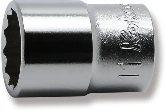 Ko-ken Tools 1/4 Sq. Dr. 12 Point chrome Metric Socket 11mm Ko-ken Tools