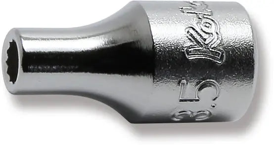 Ko-ken Tools 1/4 Sq. Dr. 12 Point chrome Metric Socket 3.5mm Ko-ken Tools