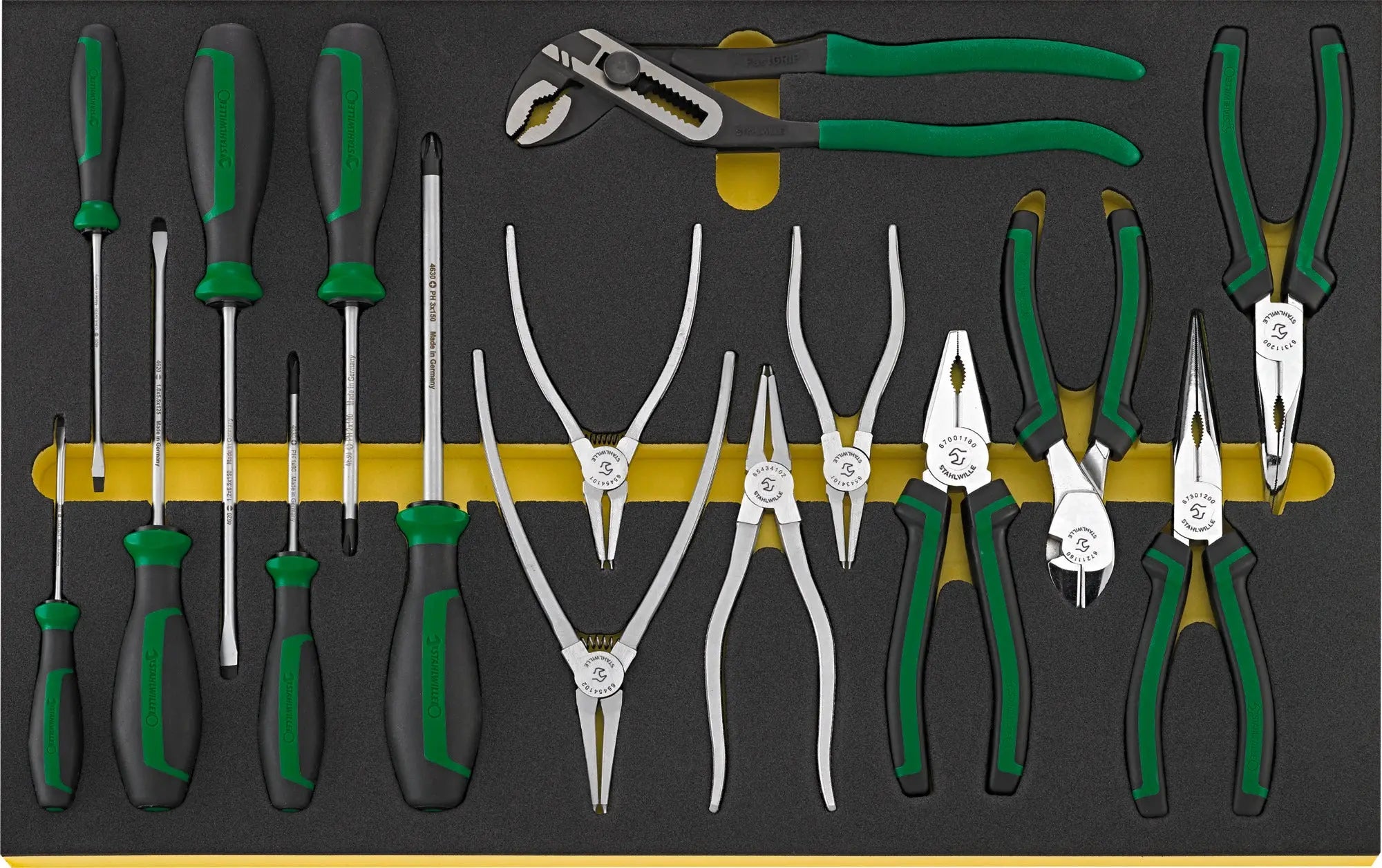Stahlwille Set of 206 Assortment Tools with Tool Trolley - ST 98830203 Stahlwille