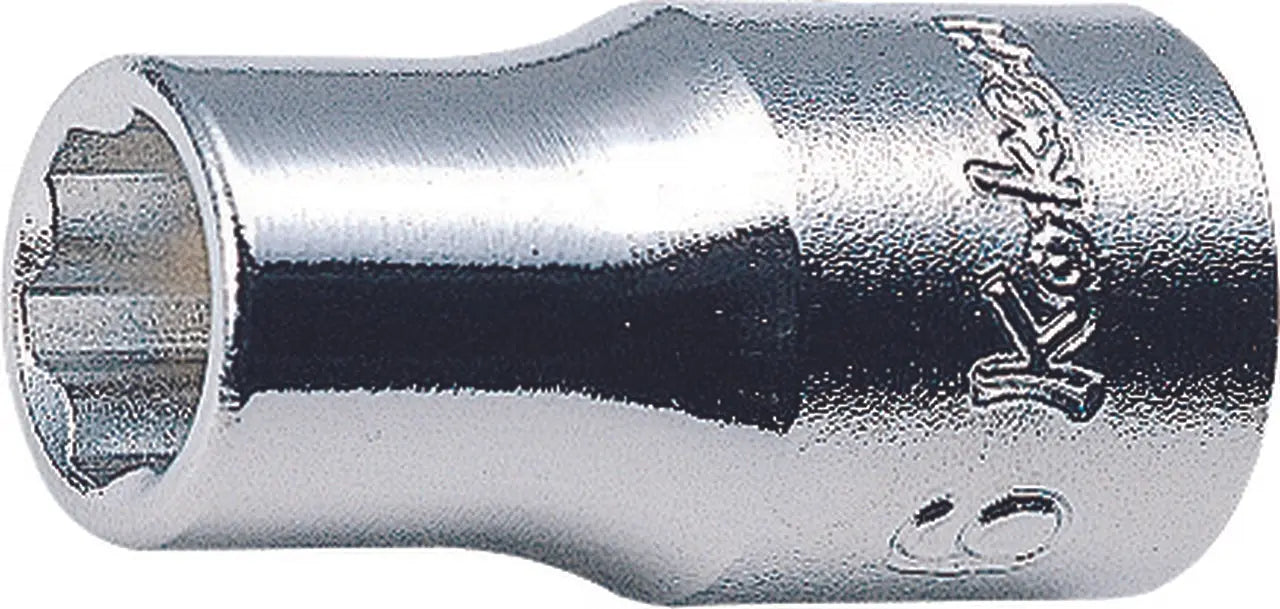 Ko-ken Tools 1/4 Sq. Dr. Socket 11mm Surface Length 22mm Ko-ken Tools