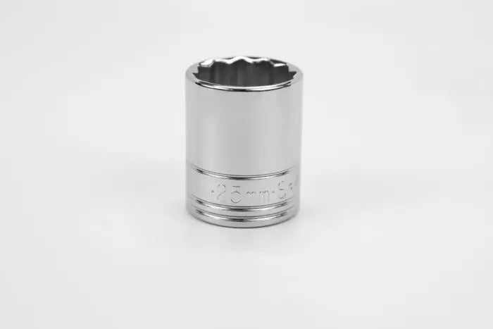 SK Tools - Socket Chrome 1/2dr Standard 12pt 25mm - 40325 SK Tools