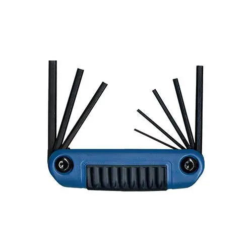 Eklind Set of 8 Hexagon Key Ergo Fold-Up 2 - 8mm with Handle - EK 25181 Hexagon Key Fold-Up Set Eklind