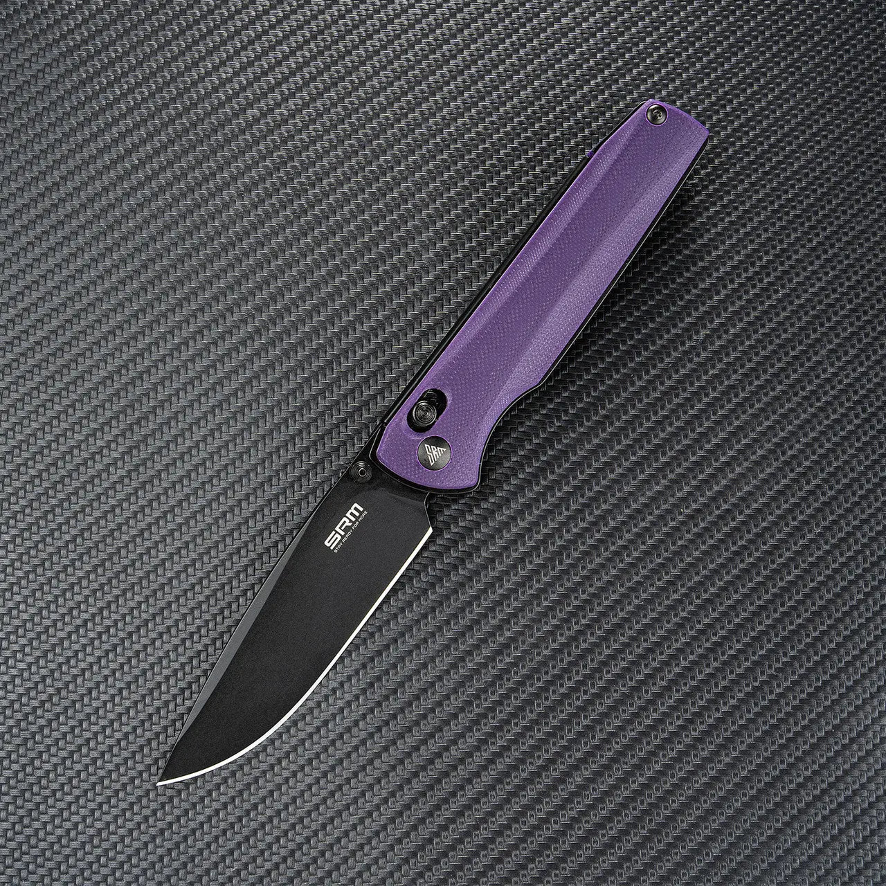 Fenix SRM G10 Folding Knife with Purple Handle - F SRM-258L-GN Fenix