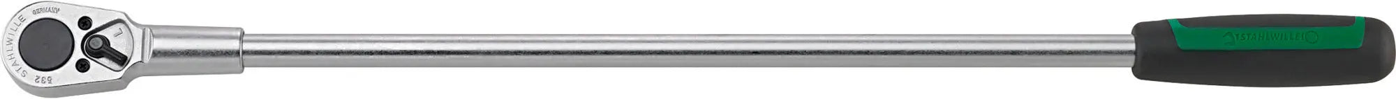 Stahlwille 1/2 in Square Drive Ratchet, Length 612mm - ST 13121030 Stahlwille