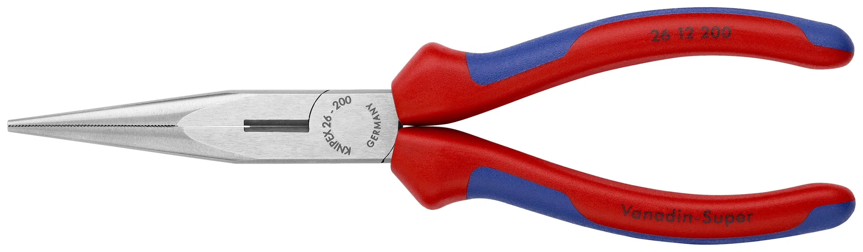 Knipex 26 12 200 SBA KN | Long Nose Pliers w/ Cutter, Multi-Component Knipex