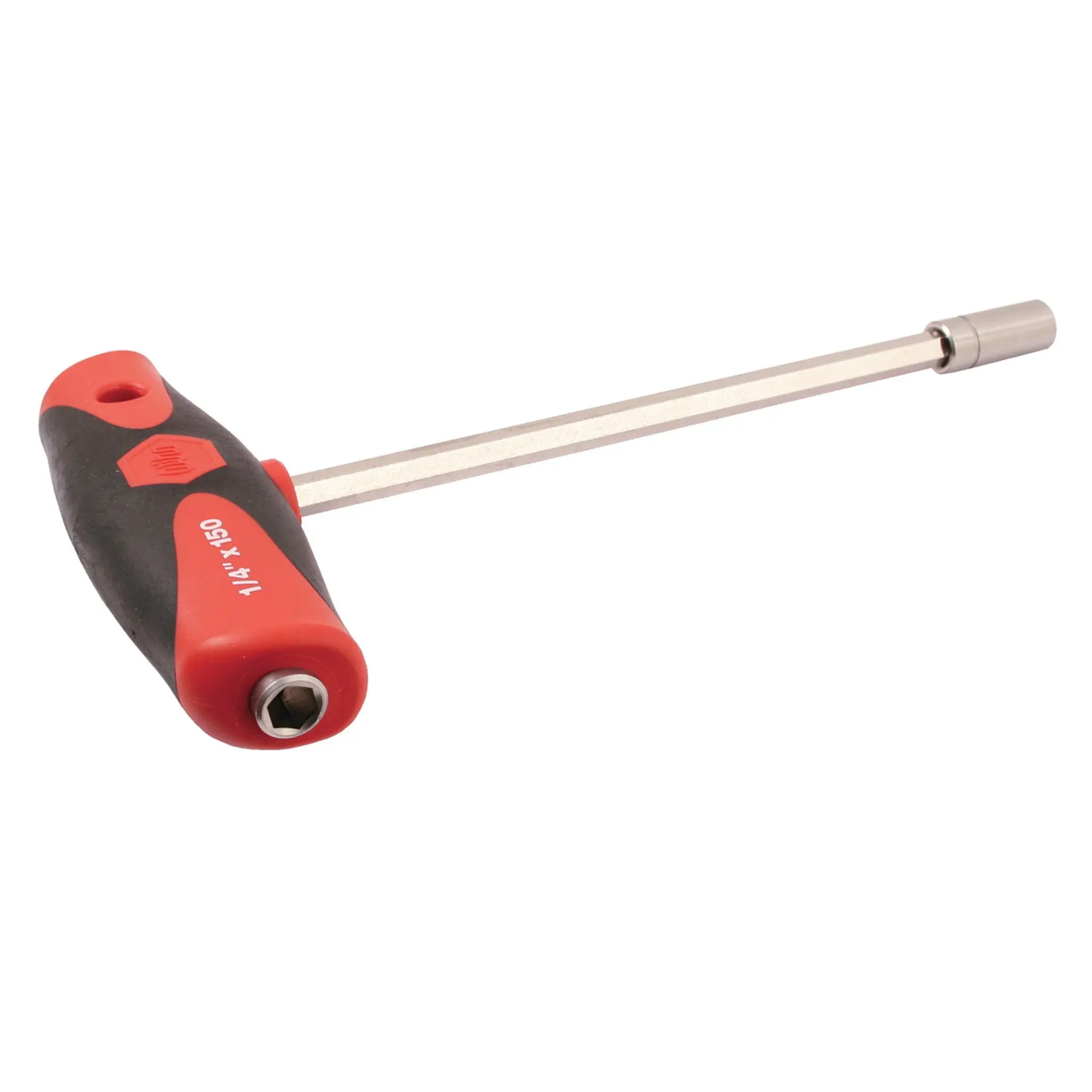 Wiha T-Handle Bit Holder, 1/4 in x 150mm - WI 38802 Wiha