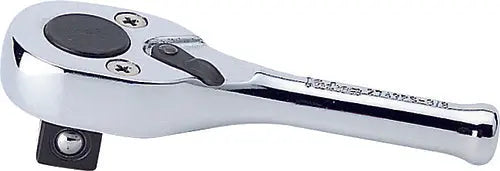Ko-ken Tools 3/8 Sq. Dr. Ratchet Handle 24 teeth Short Length 75mm Polished Handle Ko-ken Tools