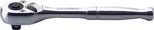 Ko-ken Tools 1/4 Sq. Dr. Ratchet Handle 20 teeth Push Button Length 115mm Polished Handle Ko-ken Tools