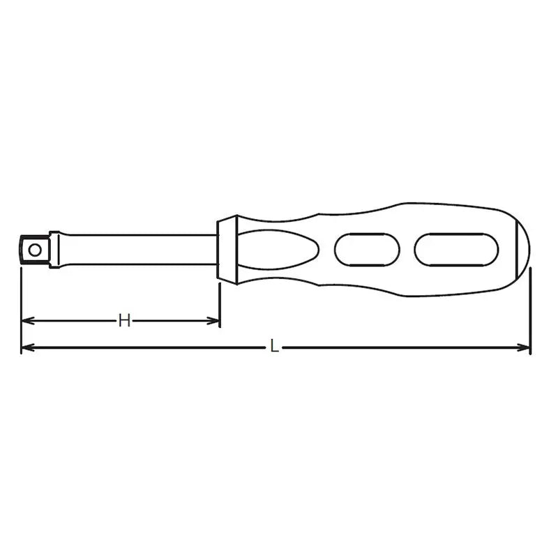Ko-ken Tools 1/4 Sq. Dr. Spinner Handle Length 150mm Ko-ken Tools