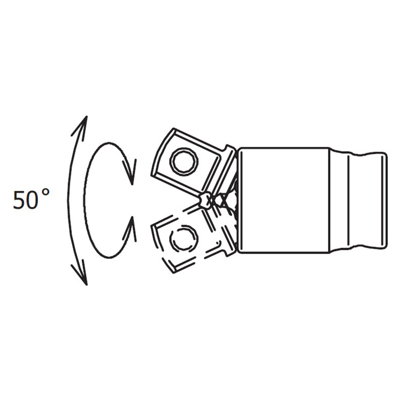 Ko-ken Tools 1/4 Sq. Dr. Universal Joint 1/4 Square Length 30mm Z-series