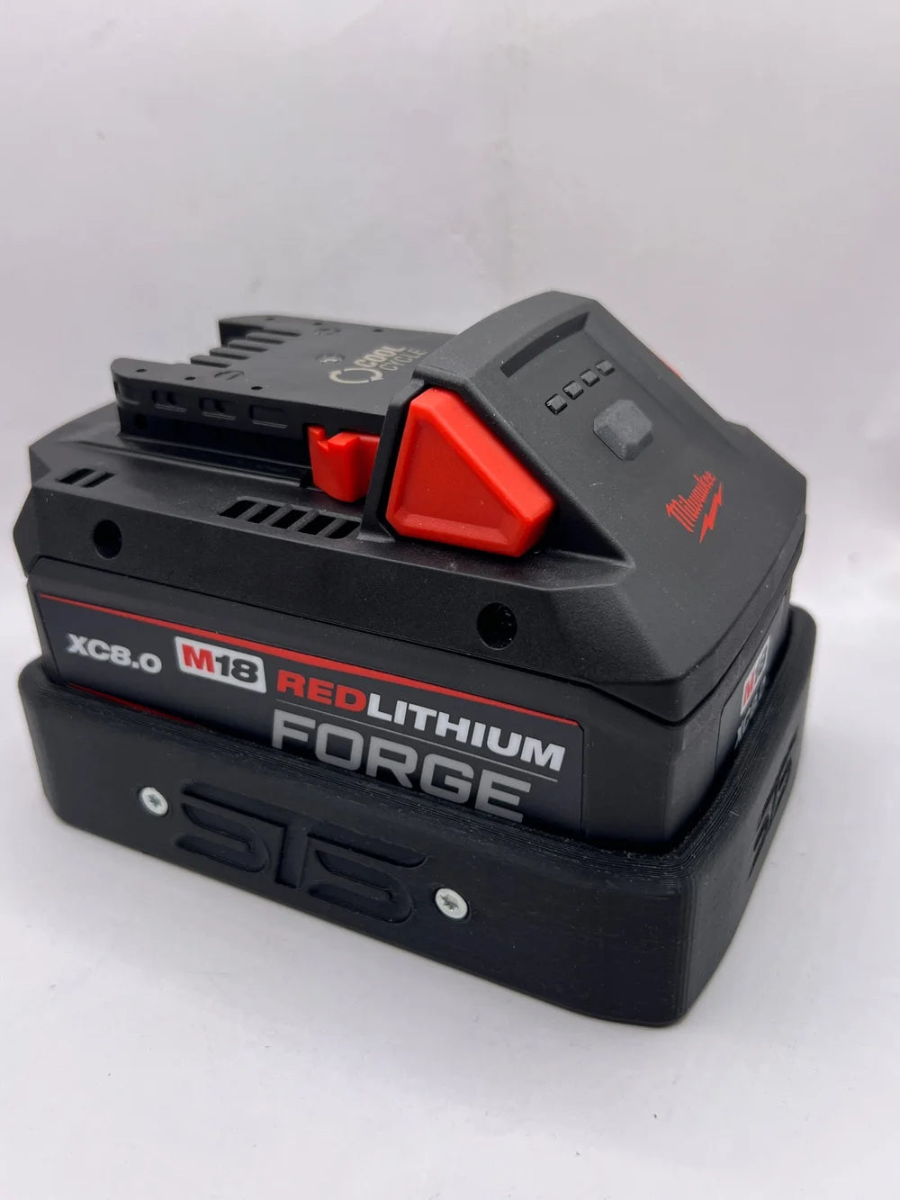 STS Auto Design Milwaukee M18 8.0 Forge Magnetic Battery Cover - MW1880F