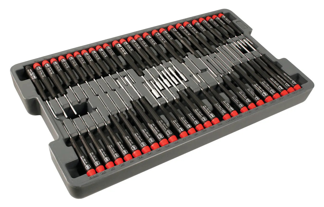 Wiha 92191, Precision Drivers Tray Set 51 Pc Wiha
