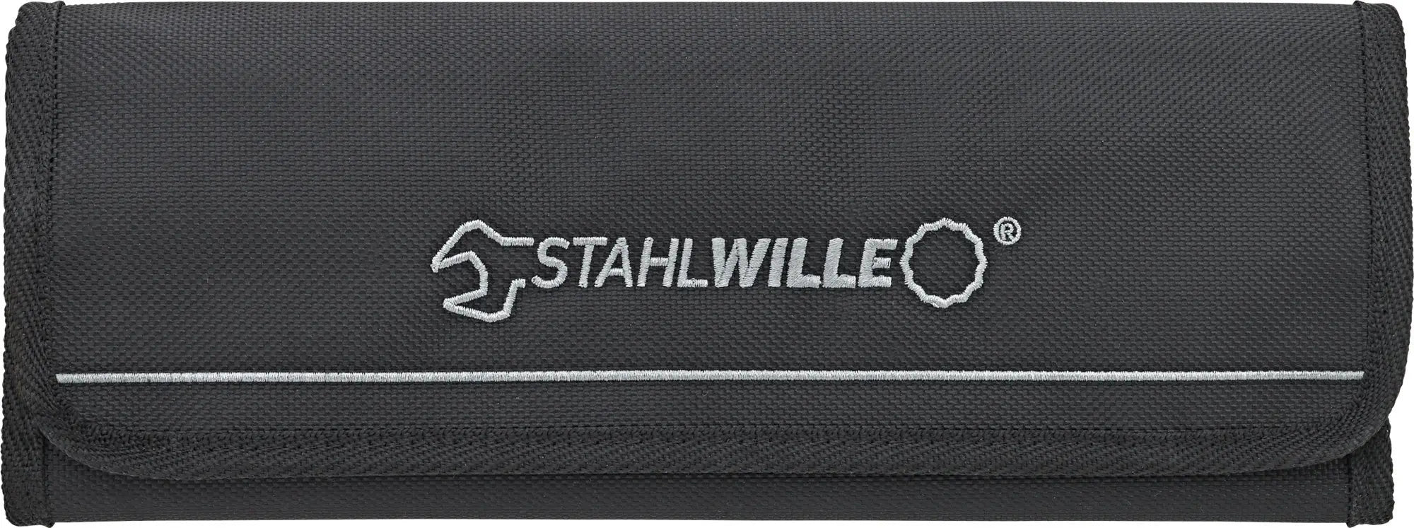 Stahlwille Textile Roll-Up Tool Bag with 9 Shelves, 300 x 110 x 30mm - ST 81231042 Stahlwille