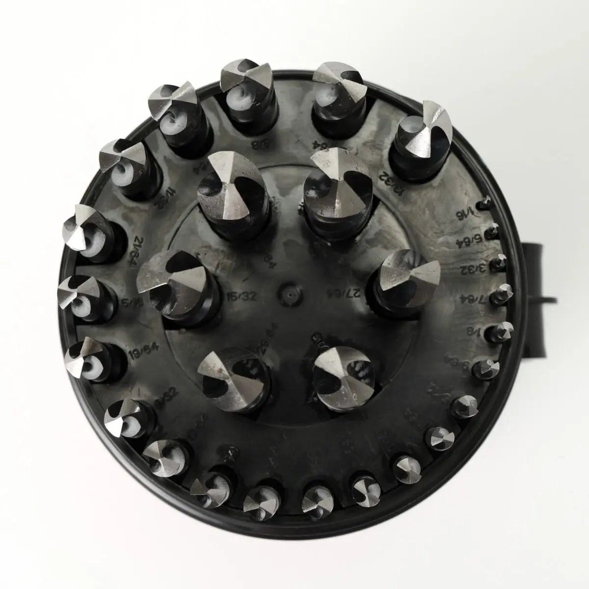 KnKut Set of 29 Fractional Buddy Jobber Length Drill Bit with 3/8 in Reduced Shanks - 29KK38DB KnKut