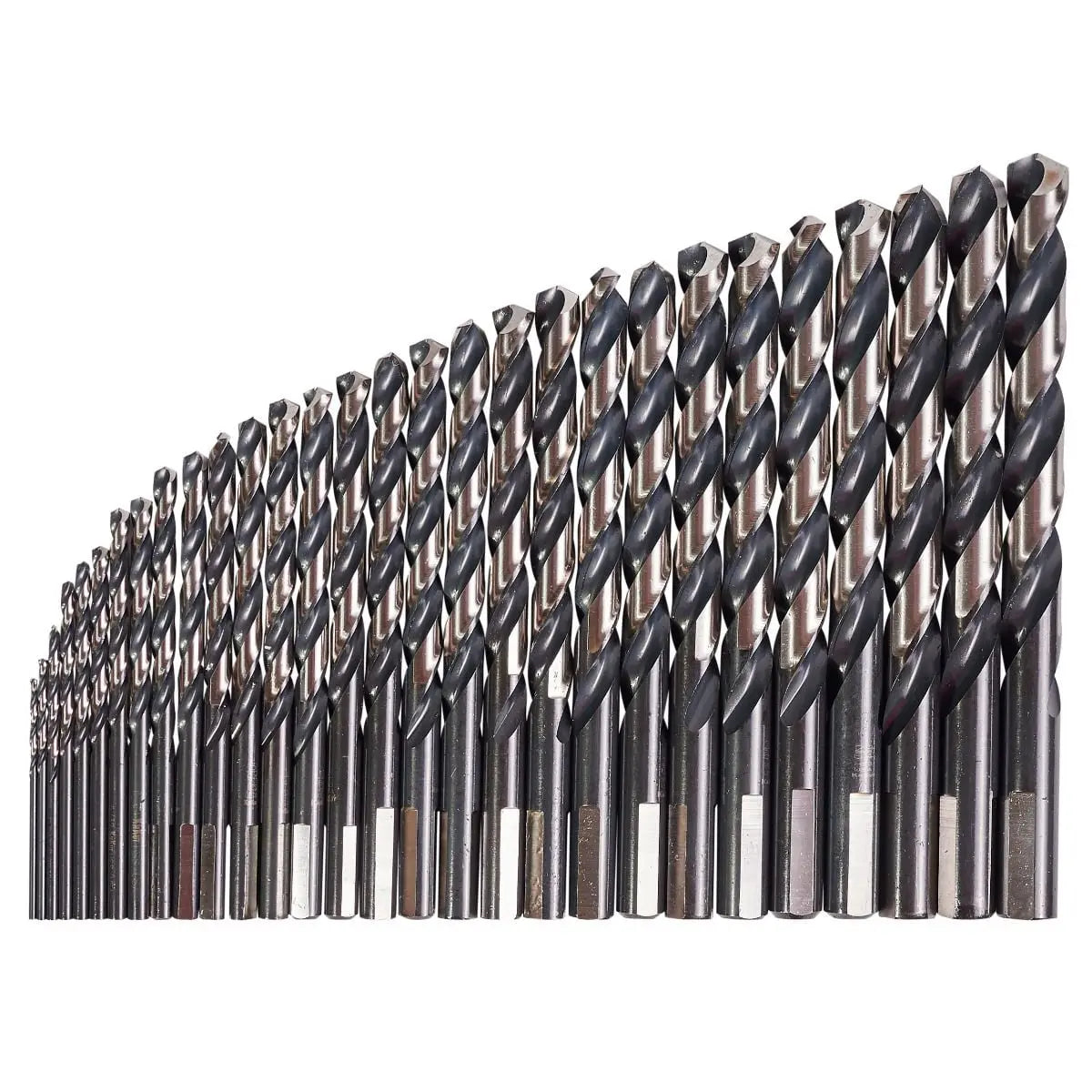 KnKut Set of 29 Fractional Buddy Jobber Length Drill Bit, 1/16 in - 1/2 in by 64ths - 29KK5DB KnKut