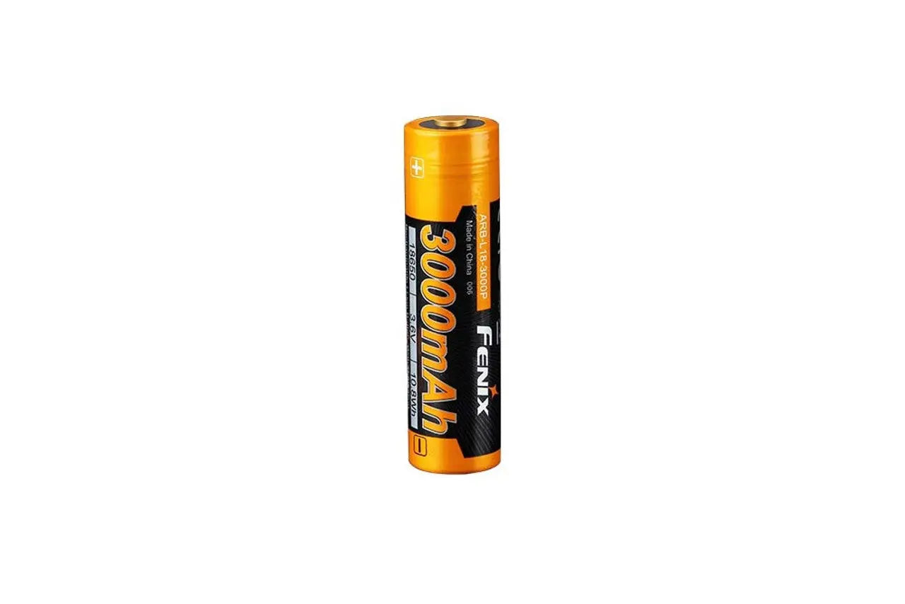 Fenix 18650 Rechargeable Battery, 3000mAh - F FX-ARBL183000P Fenix