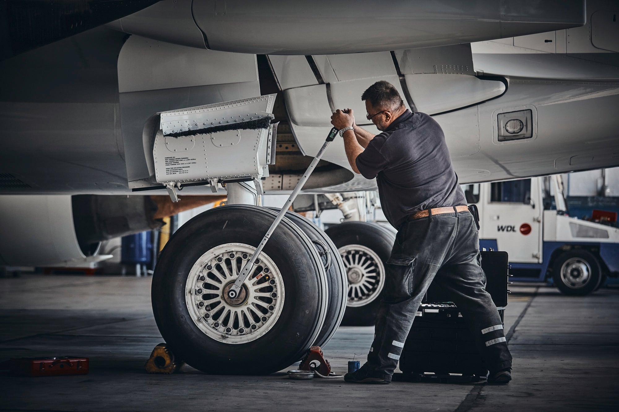 Stahlwille Set of 206 7-Drawer AOG-Kit for Aircraft with Tool Trolley No. 13217 - ST 98814915 Stahlwille