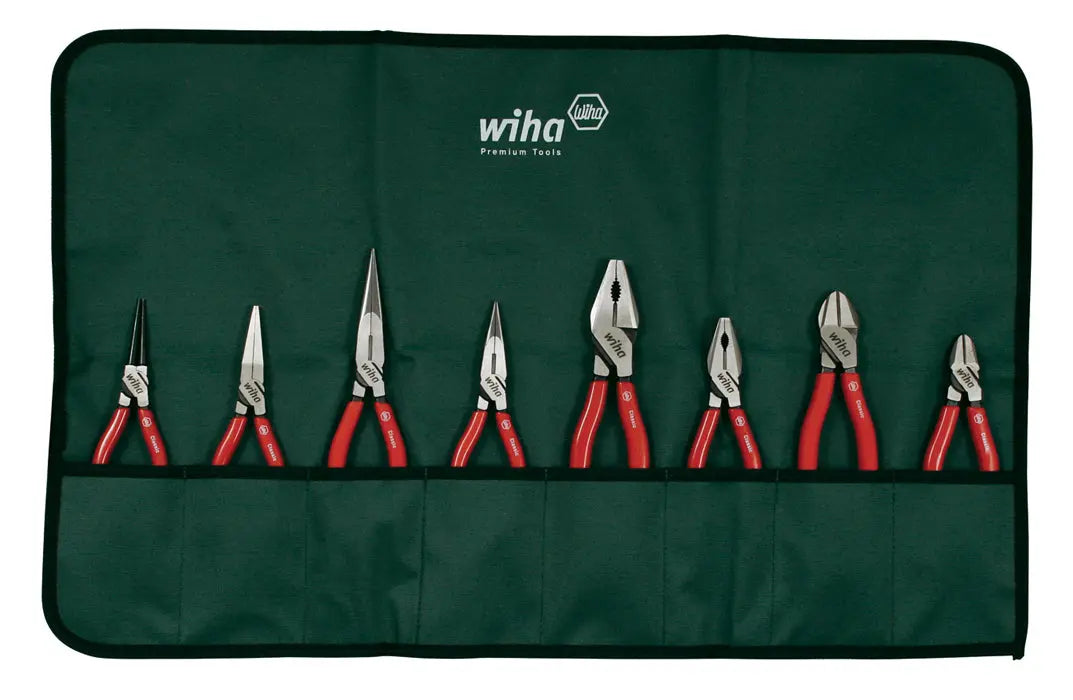 Wiha 32608, Soft Grip Pliers & Cutters 8 Pc. Set Wiha