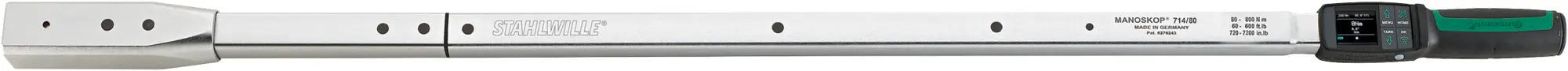 Stahlwille MANOSKOP Electromechanical Angle Torque Wrench, 80 - 800 Nm - ST 96500980 Stahlwille