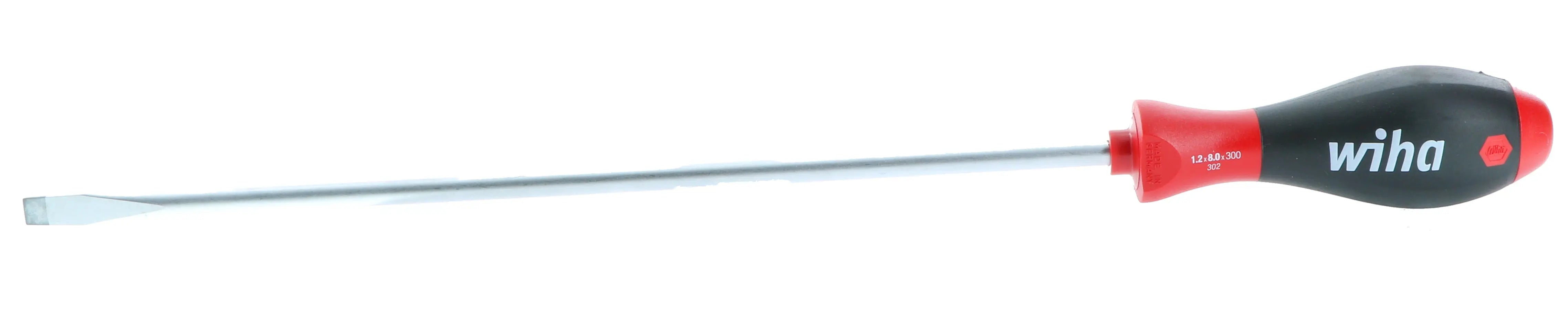 Wiha 30232, SoftFinish® Slotted Screwdriver 8.0mm Wiha