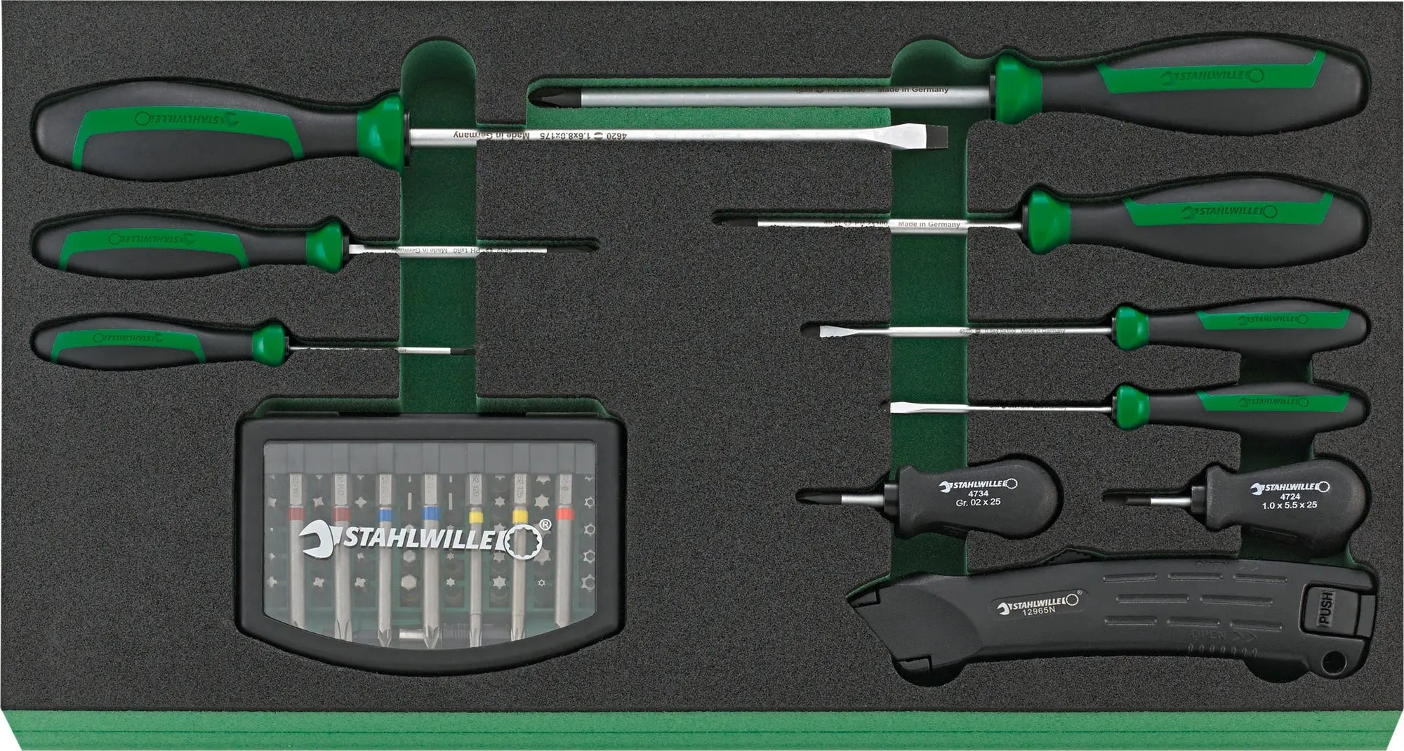Stahlwille Set of 160 Assortment Tools with Tool Trolley - ST 98814924 Stahlwille