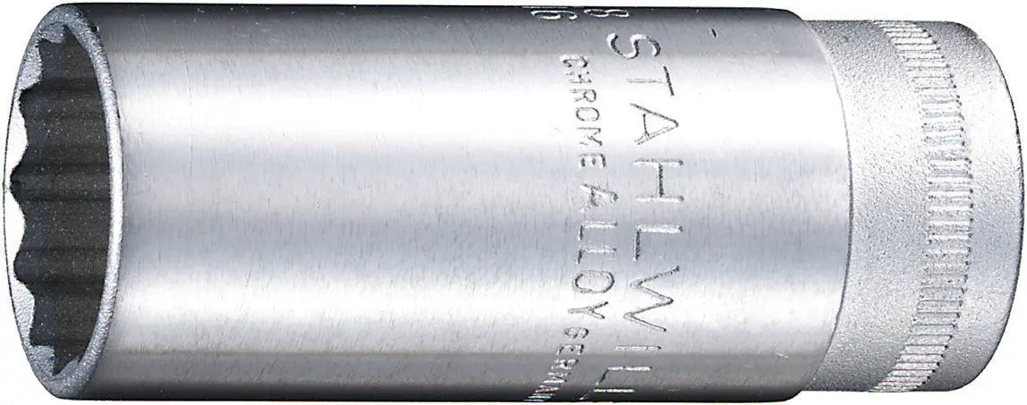 Stahlwille 3/8 in Drive Extra Deep Bi-Hexagon Socket, 1/4 in - ST 02420016 Stahlwille