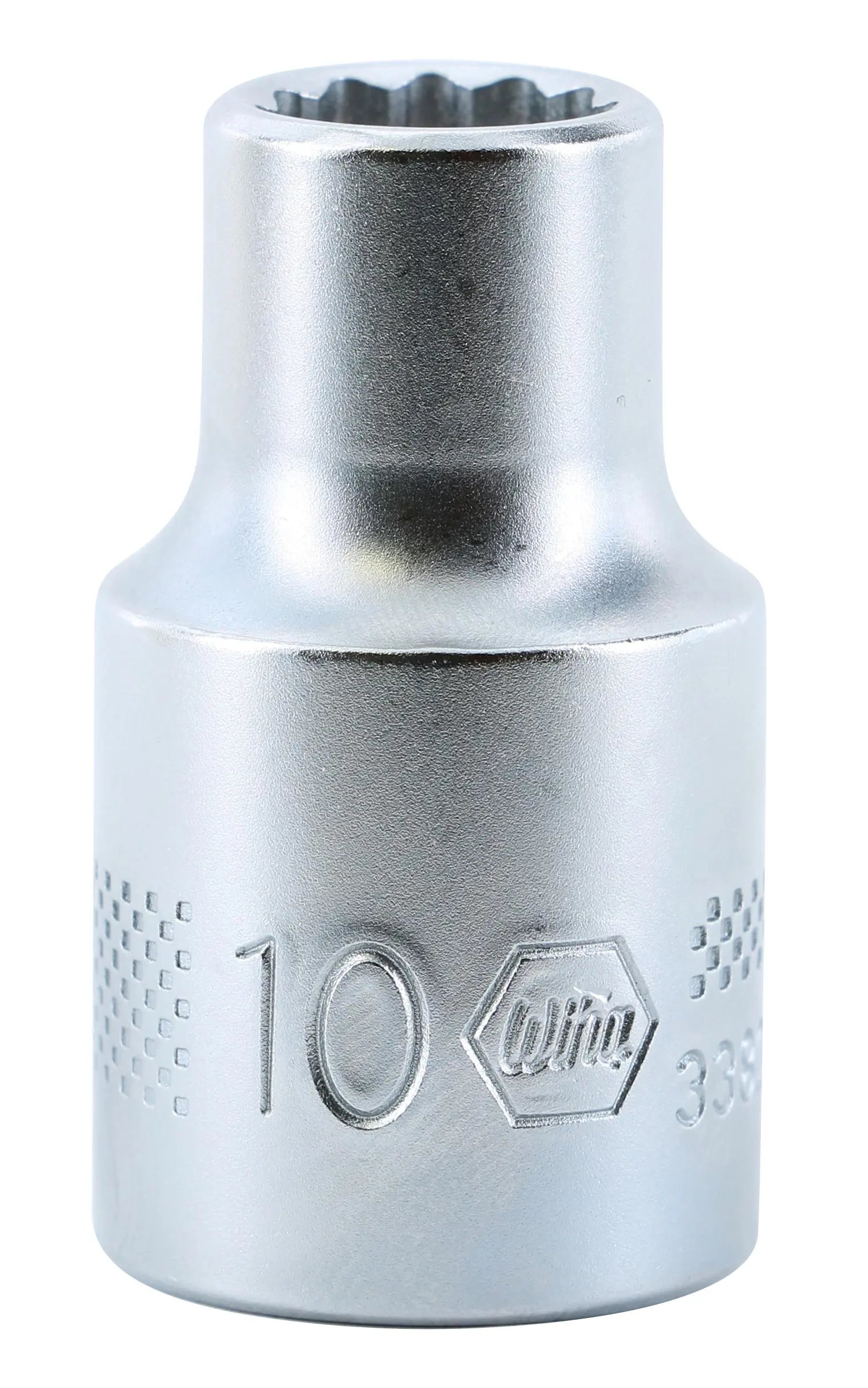 Wiha 33826, 1/2" Drive Socket, 12 Point, 10.0mm Wiha