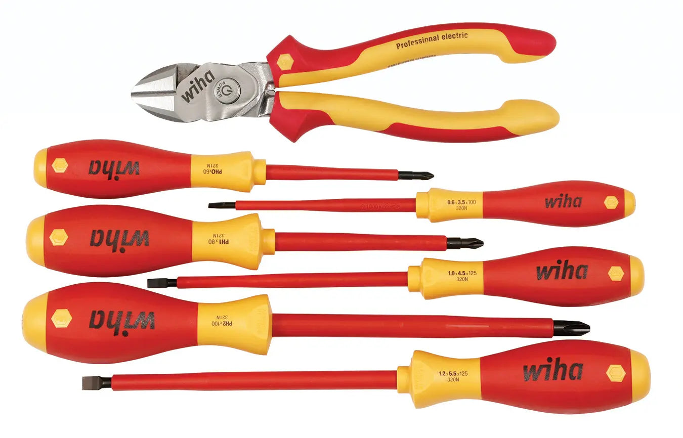 Wiha 32857, Insulated BiCut SuperCut & Drivers Set Wiha