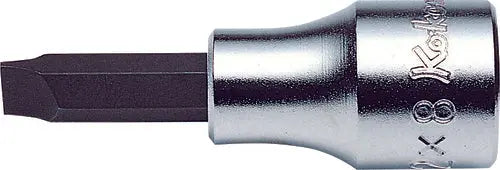 Ko-ken Tools 3/8 Sq. Dr. Bit Socket Slotted 1.0X5.5 Length 60mm Ko-ken Tools