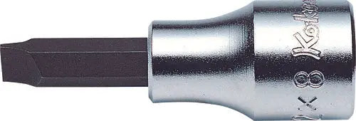 Ko-ken Tools 3/8 Sq. Dr. Bit Socket Slotted 1.2X8 Length 60mm Ko-ken Tools